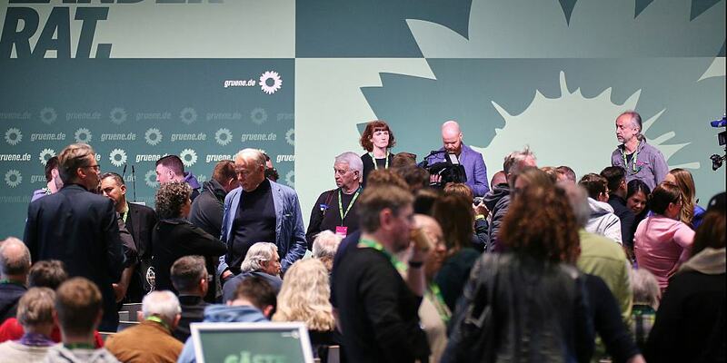 Grünen-Parteitag am 06.04.2025 - Foto: über dts Nachrichtenagentur