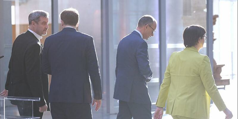 Markus Söder, Friedrich Merz, Lars Klingbeil, Saskia Esken (Archiv) - Foto: über dts Nachrichtenagentur