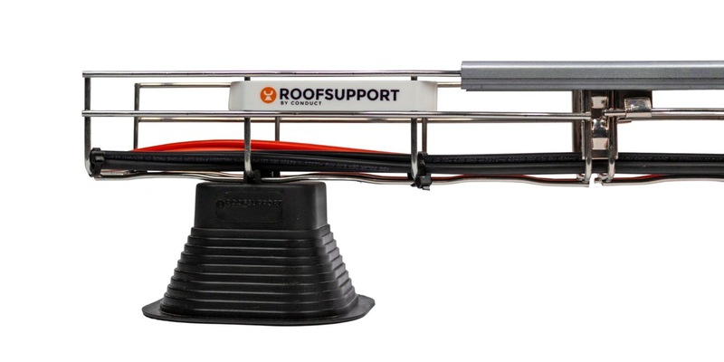 Conduct präsentiert RoofSupport: das Kabelmanagementsystem für PV-Anlagen - Foto: presseportal.de