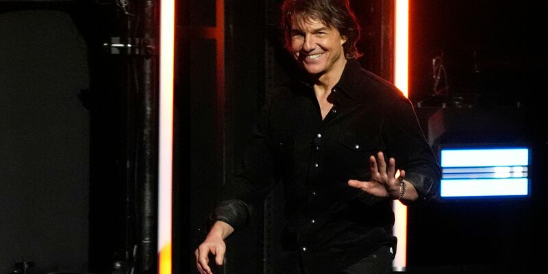 2022 landete er zur Premiere von «Top Gun: Maverick» spektakulär per Helikopter. (Archivbild) - Foto: Chris Pizzello/Invision/AP/dpa