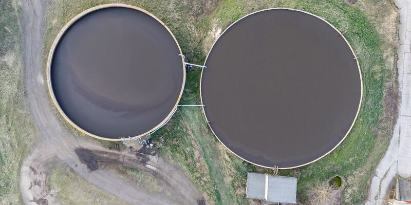Ein Mitarbeiter des landwirtschaftlichen Betriebes entdeckte die Toten. - Foto: Sebastian Kahnert/dpa