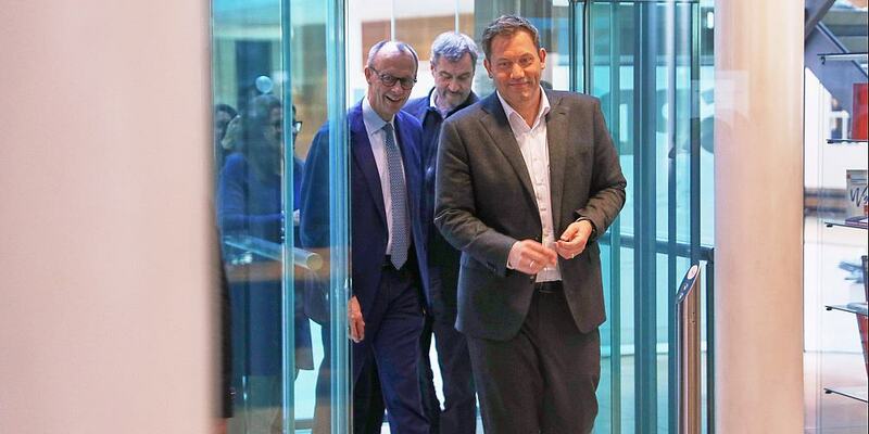 Merz, Söder, Klingbeil (Archiv) - Foto: über dts Nachrichtenagentur