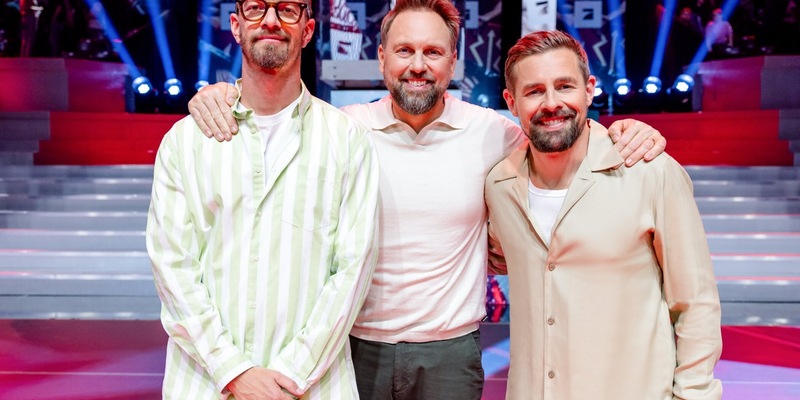Joko Winterscheidt Steven Gätjen Klaas Heufer-Umlauf Joko und Klaas gegen ProSieben - Foto: Joyn/Nadine Rupp, presseportal.de