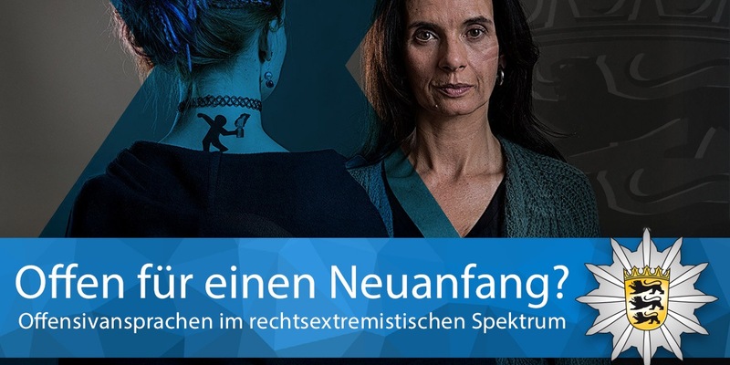LKA-BW: Gemeinsame Pressemitteilung des Polizeipräsidiums Stuttgart und des Landeskriminalamts Baden-Württemberg - Offensivansprachen im rechtsextremen Milieu - Foto: presseportal.de