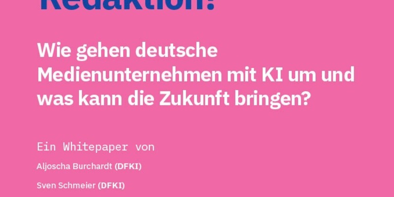 Abschlussbilanz zum Trainingsprogramm Wegweiser KI: Whitepaper und Handbuch für Redaktionen - Foto: presseportal.de