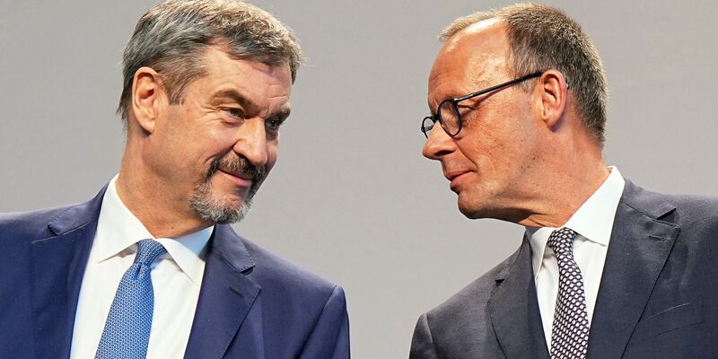 Die CSU sagt Ja zur Koalition und zu Friedrich Merz. - Foto: Michael Kappeler/dpa