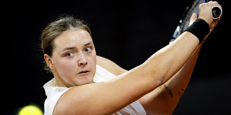 Tatjana Maria verlor ein umkämpftes Spiel. - Foto: Koen Van Weel/ANP/dpa