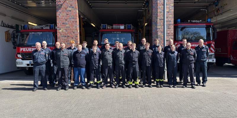 FW Hünxe: Erfolgreicher Abschluss der Truppmannausbildung - Foto: presseportal.de