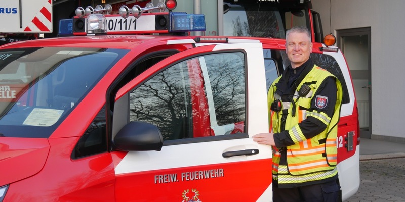 FW Celle: Arne Rehkopf ist neuer stellvertretender Ortsbrandmeister der Ortsfeuerwehr Celle-Hauptwache - Foto: presseportal.de
