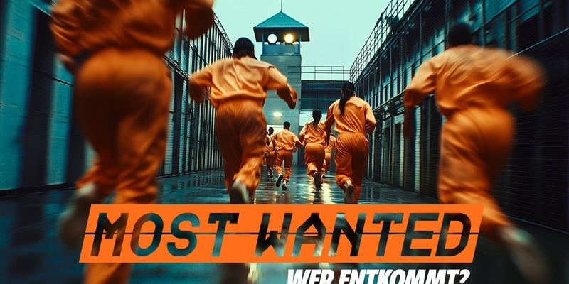Wer entkommt Joey Kelly, Otto Bulletproof und Max Schradin? Joyn zeigt die Adventure-Reality Most Wanted ab Mittwoch, 14. Mai 2025 - Foto: presseportal.de