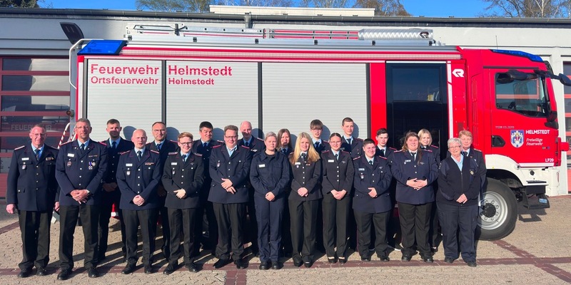 FW Helmstedt: Jahreshauptversammlung 2024 Ortsfeuerwehr Helmstedt - Foto: presseportal.de