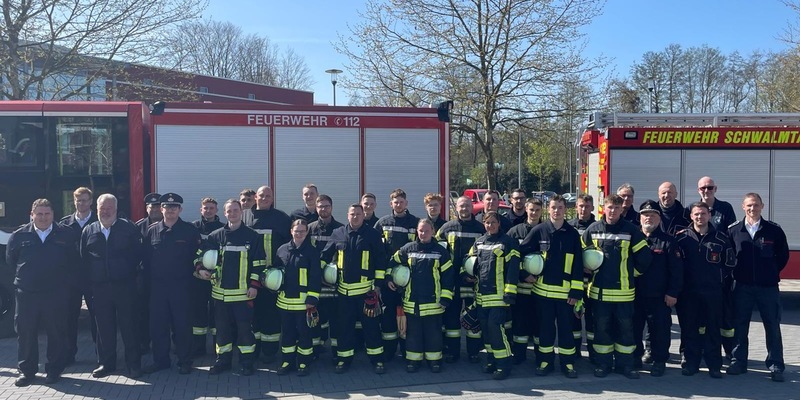 FFW Schwalmtal: Erfolgreicher Abschluss des Truppmann-1-Lehrgang im Westkreis - Foto: presseportal.de