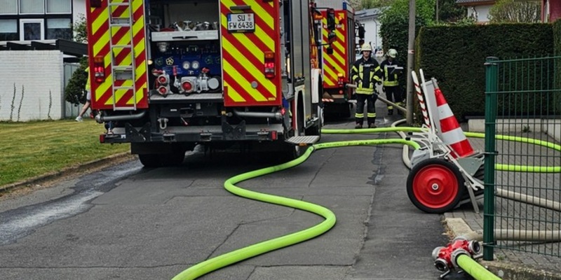 FW Königswinter: Feuer in Elektroverteilerkasten verursacht Sachschaden an Wohnhaus - Foto: presseportal.de