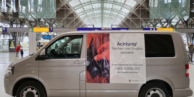 BPOLI L: ACHTUNG! Sie sind wieder unterwegs Taschendiebe der Bundespolizei auf Ostertour durch Mitteldeutschland - Foto: presseportal.de