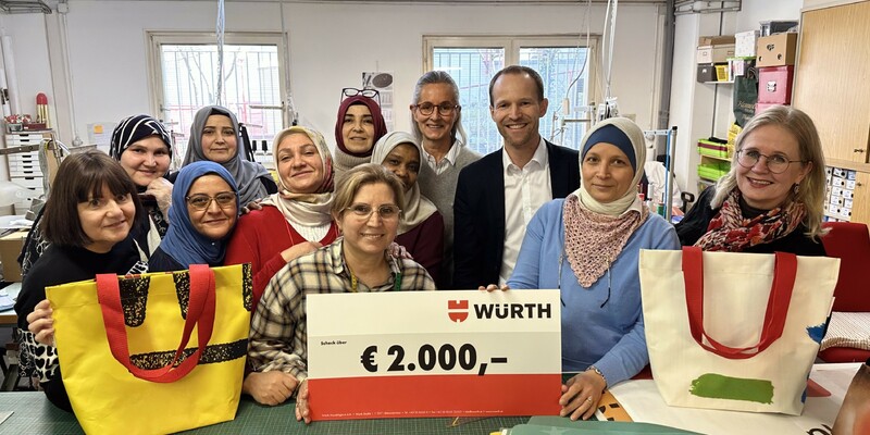 Würth Österreich spendet 2.000 Euro - Foto: Würth über pressetext.de