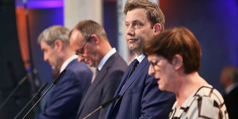 Söder, Merz, Klingbeil, Esken (Archiv) - Foto: über dts Nachrichtenagentur