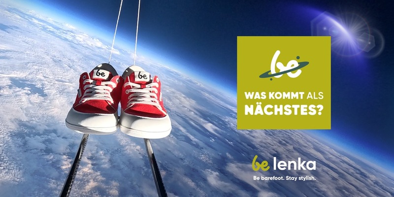 Be Lenka beweist: Fortschritt beginnt mit einem mutigen Schritt / Barfußschuhe in der Stratosphäre: Be Lenka durchbricht Grenzen - für Innovation, Mut und einen neuen Blick auf das Gehen - Foto: presseportal.de