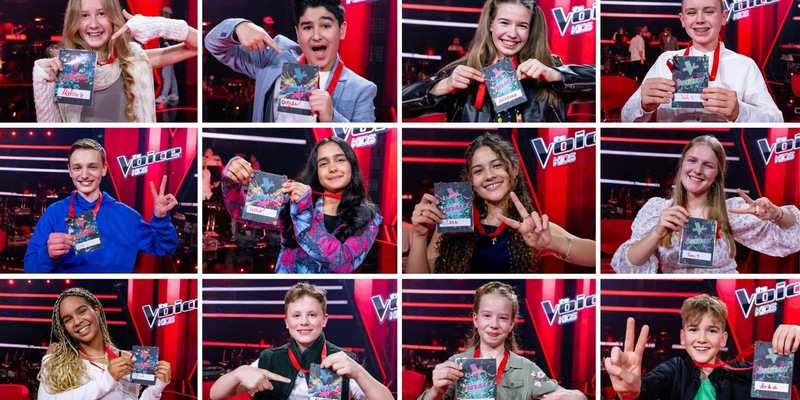 Malou Daryan Arhanna Josh Ian Sohum Luna Tuana Eva Piet Helena Neo The Voice Kids - Foto: Joyn/Claudius Pflug, presseportal.de