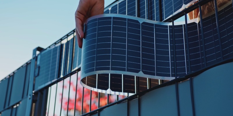 Flexible Solarstreifen für Gartenzäune: Sunbooster VERTICAL verwandelt Zäune in Sonnenkraftwerke - Foto: presseportal.de