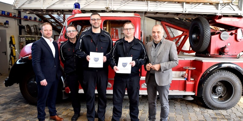 FW-AR: Arnsberger Wehrleitung nun offiziell in ihre Ämter bestellt - Foto: presseportal.de