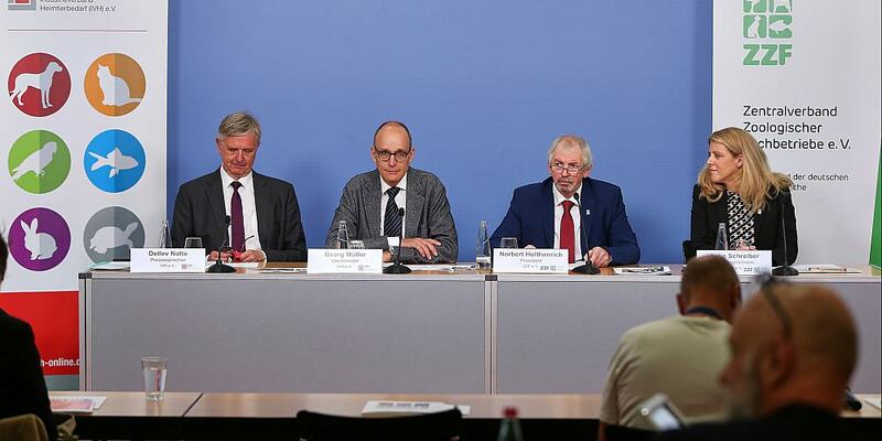 Pressekonferenz: Zentralverband Zoologischer Fachbetriebe e.V. (ZZF) und Industrieverband Heimtierbedarf (IVH) e.V. am 16.04.2025 - Foto: über dts Nachrichtenagentur