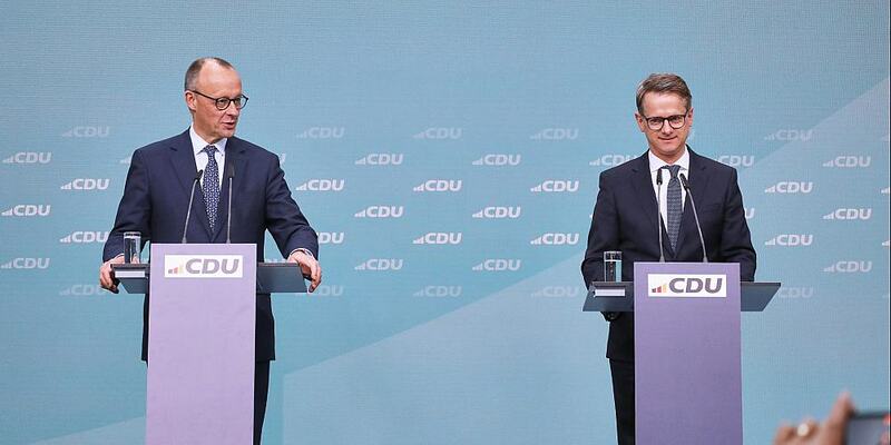 Friedrich Merz und Carsten Linnemann (Archiv) - Foto: über dts Nachrichtenagentur