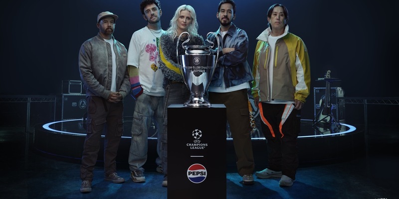 Präsentiert von Pepsi: LINKIN PARK rockt die Eröffnungsshow des UEFA Champions League-Finales - Foto: presseportal.de