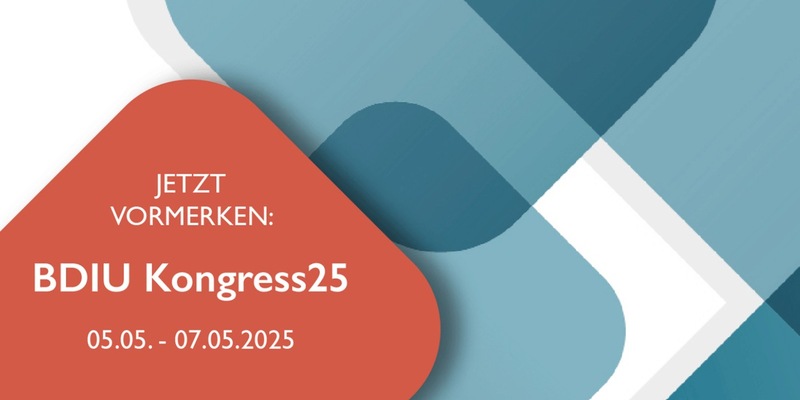 BDIU Kongress25: Koalitionsvertrag bedient alte Vorurteile - Foto: presseportal.de