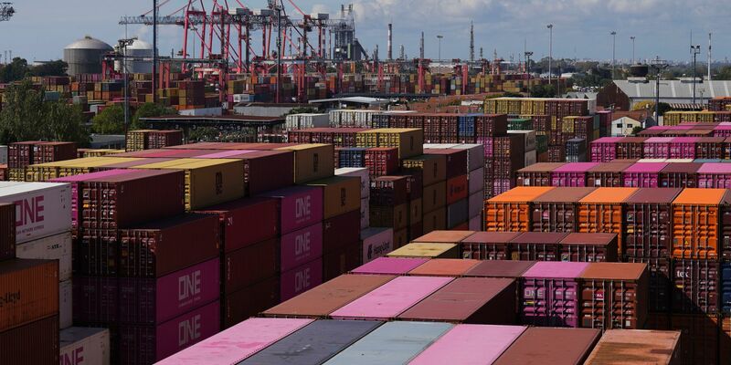 Die US-Zölle haben die größten Folgen für die USA selbst - und Kanda. (Archivbild)  - Foto: Natacha Pisarenko/AP/dpa