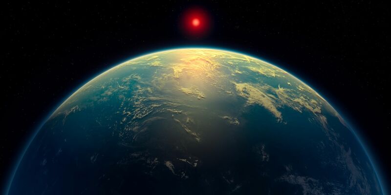 Gibt es Leben außerhalb unseres Sonnensystems? Forscher sehen Hinweise darauf. - Foto: A. Smith, N. Madhusudhan/University of Cambridge/EurekAlert!/dpa