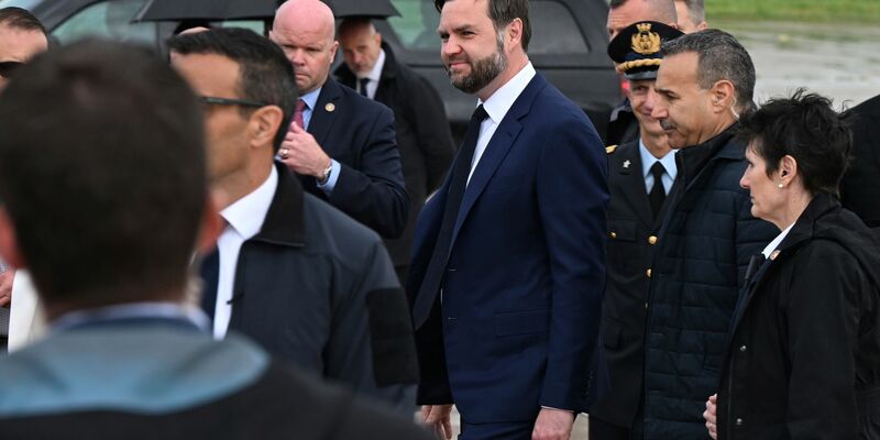 US-Vizepräsident JD Vance wurde als Erwachsener Katholik.  - Foto: Kenny Holston/Pool The New York Times/AP/dpa