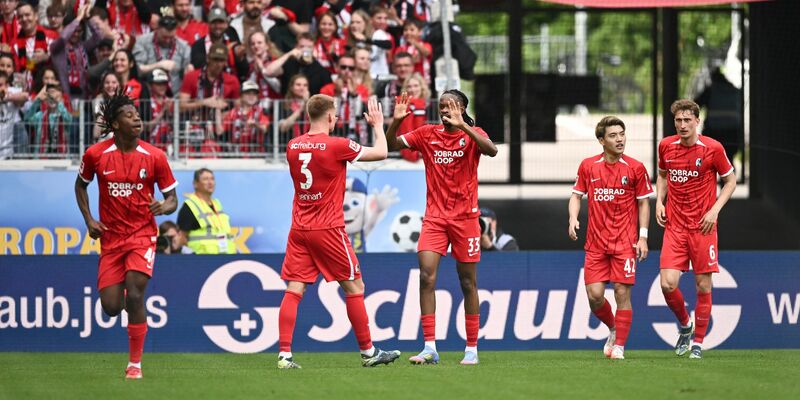 Hatte am Ende doch gut lachen: Julian Schuster. - Foto: Silas Stein/dpa