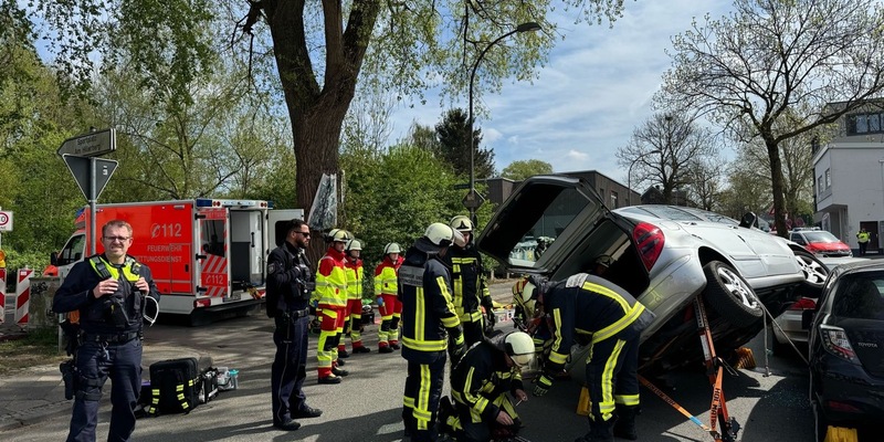 FW-BO: Kurioser Unfall - Foto: presseportal.de