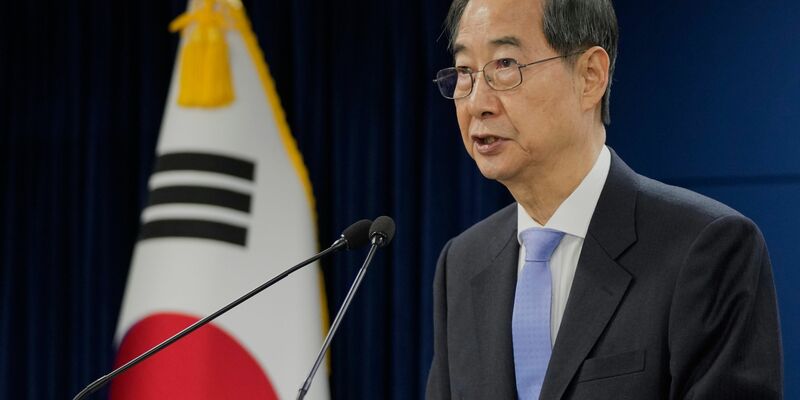 Übergangspräsident Han Duck Soo sieht sein Heimatland Südkorea in historischer Schuld gegenüber den USA. (Archivbild) - Foto: Ahn Young-joon/AP Pool/dpa