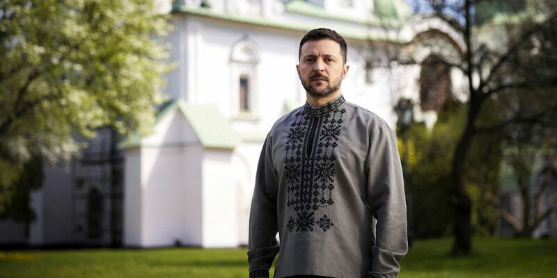 Selenskyj zeigt sich enttäuscht über russische Verletzungen der Oster-Waffenruhe.  - Foto: Ukraine Presidency/Planet Pix via ZUMA Press Wire/dpa