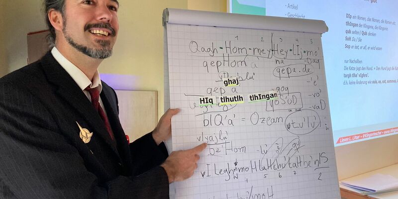 Die klingonische Sprache umfasst heute mehr als 5.300 Wörter (Archivbild) - Foto: Birgit Reichert/dpa