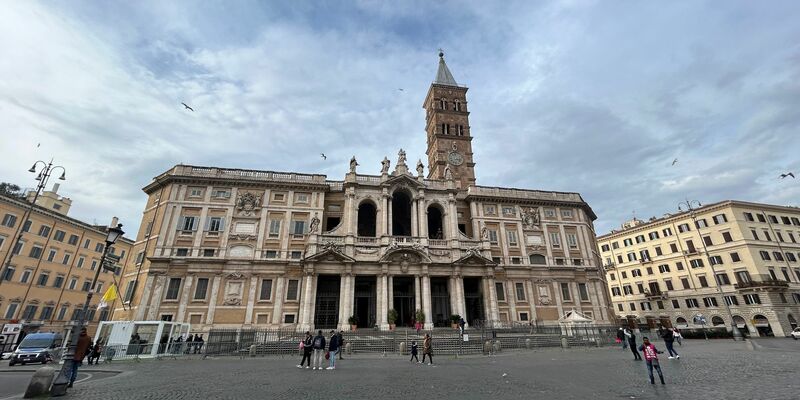 Die Basilika Santa Maria Maggiore. (Foto: Archiv) - Foto: Christoph Sator/dpa