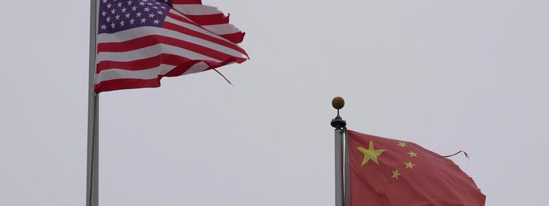 Das Verhältnis zwischen China und den USA ist durch die Zölle extrem angespannt. (Symbolbild) - Foto: Jeff Chiu/AP/dpa