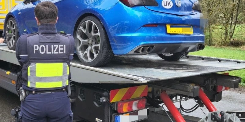 POL-EU: Schwerpunktkontrollen an Carfreitag - Mehrere Fahrzeuge sichergestellt - Foto: presseportal.de