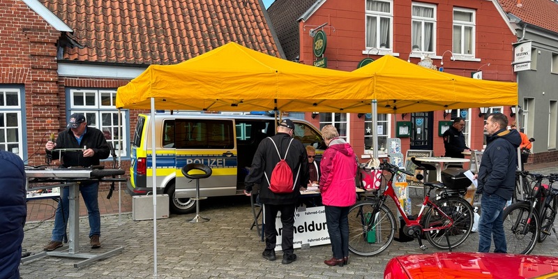 POL-WHV: Schützen Sie sich vor Diebstahl! Kostenlose Fahrradcodierung und Fahrradregistrierung auf dem Vareler Frühlingsfest - Foto: presseportal.de