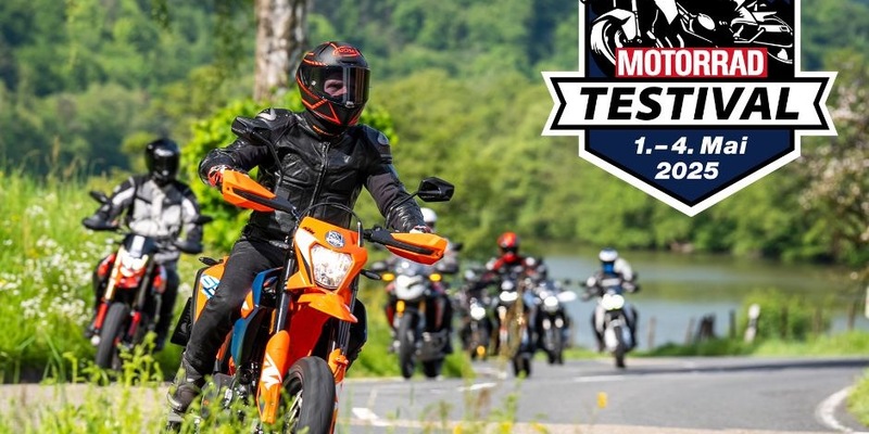 MOTORRAD TESTIVAL: Vier Tage Probefahrten mit Tourguide, Modelle vergleichen, fachsimpeln / Bikes aus zehn Kategorien zur Auswahl - Foto: presseportal.de