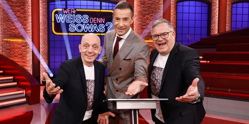 Die fantastischen Drei von Wer weiß denn sowas? verabschieden sich mit einer erneuten Rekordstaffel in die Sommerpause - Foto: presseportal.de
