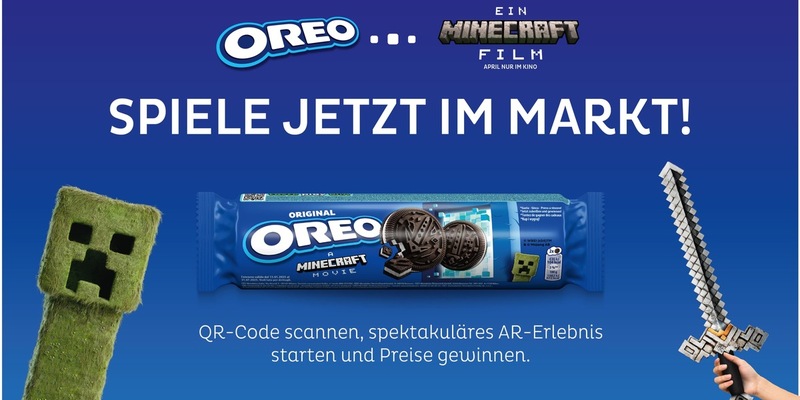 OREO x Ein Minecraft Film Experience / So wird der Wocheneinkauf zum spielerischen Abenteuer: die OREO x EIN MINECRAFT FILM Experience - Foto: presseportal.de