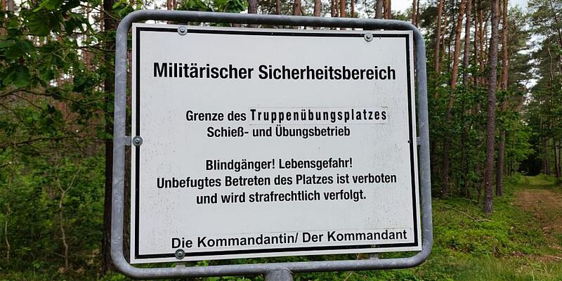 Militärischer Sicherheitsbereich (Archiv) - Foto: über dts Nachrichtenagentur