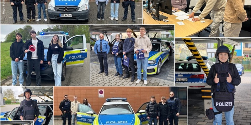 POL-PPWP: In den Polizeiberuf hineingeschnuppert - Foto: presseportal.de