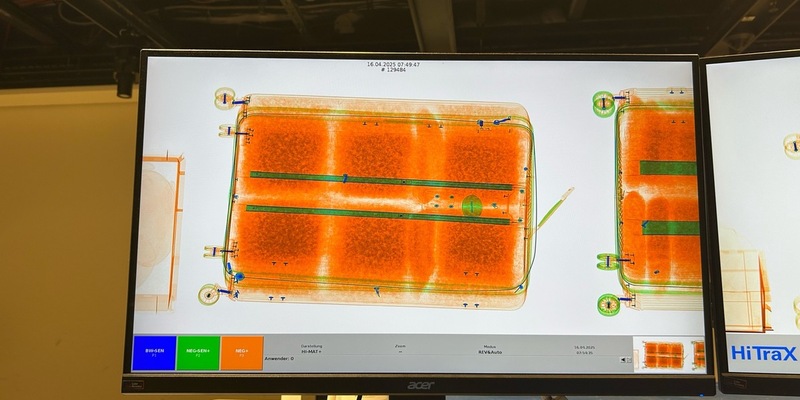 HZA-P: Größter Cannabisaufgriff in der Geschichte des Flughafens BER / Zollhündin Heidi entdeckt 68 Kilogramm Cannabis bei zwei Reisenden aus Bangkok - doch dabei bleibt es nicht - Foto: presseportal.de