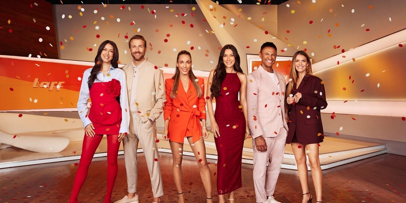 Rebecca Mir Christian Düren Annemarie Carpendale Neda Peemüller Daniel Aminati Viviane Geppert taff - Foto: ProSieben/Marina Geckeler, presseportal.de