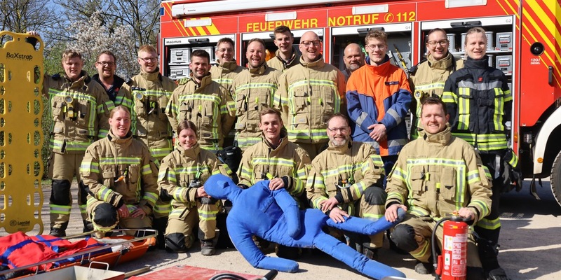 FW-KLE: Freiwillige Feuerwehren Kleve und Kranenburg bilden 17 Einsatzkräfte aus - Foto: presseportal.de