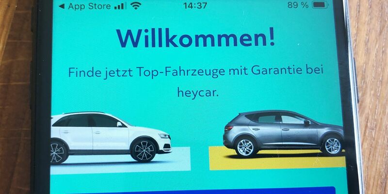 Heycar stellt seinen Dienst ein. (Illustration) - Foto: Christof Rührmair/dpa
