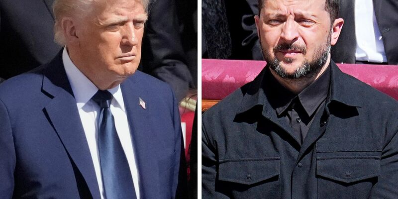 Trump und Selenskyj wollen sich am Montag in Washington treffen. (Archivbild) - Foto: Kappeler/Schreiber/AP/dpa